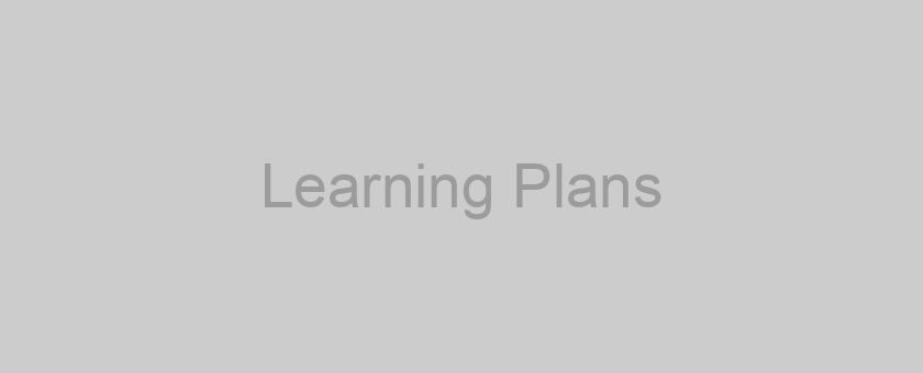 Learning Plans